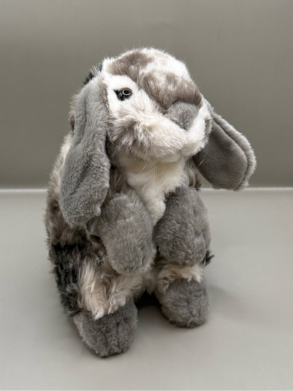 Living Nature Lop Eared Bunny Rabbit Plush Soft Fluffy Stuffed Animal Realistic